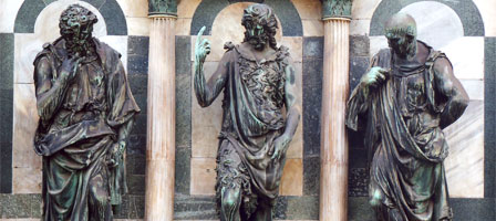 Bronzes at the Florence Baptistery, Giovanfrancesco Rustici