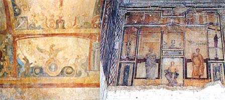 Images from the Domus Aurea, Rome