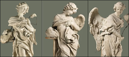 Bernini sculpture restoration project at the Vatican