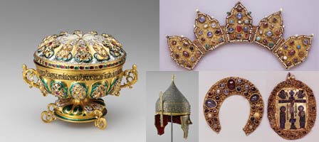 Pitti Palace exhibition, treasures of the Kremlin