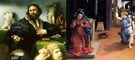 Works by Lorenzo Lotto