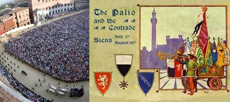 Images from the Palio, Siena, Italy