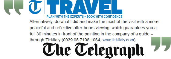 Da Vinci's Last Supper - review of our tour in the UK Daily Telegraph