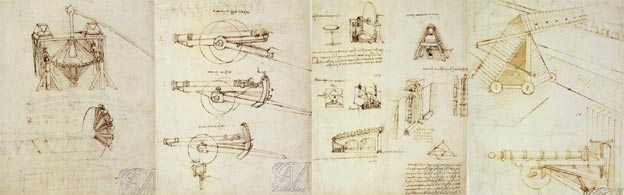 Designs by Leonardo da Vinci