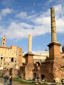 An image of the Forum, Rome