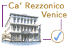 Reservation, Ca' Rezzonico, Venice, Italy