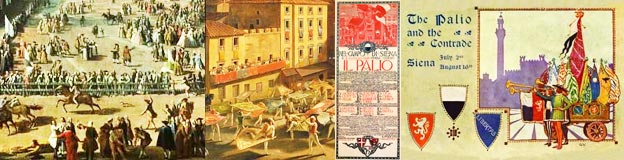 Historical images of the Siena Palio