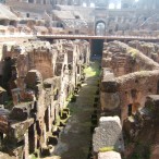 Colosseum - looking into dungeon area from lower levels