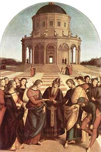 Im age of Wedding Of The Virgin by Raphael, Brera, Milan