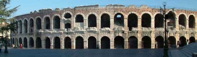 The Verona Area, home to the Verona Opera Festival